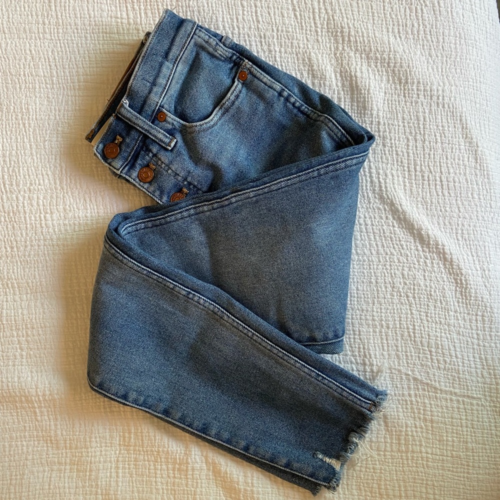 Madewell 10” high waisted skinny jean 27